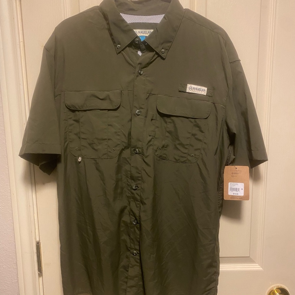 NWT Mens Magellan Laguna Madre sz M olive